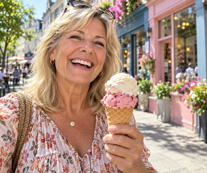 Ice cream on my terms again.
